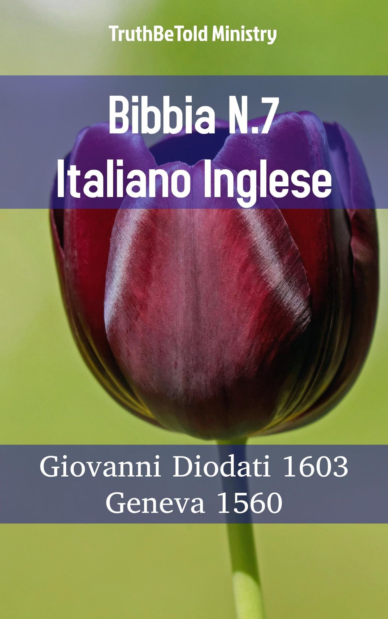 Bibbia N.7 Italiano Inglese: Giovanni Diodati 1603 - Geneva 1560