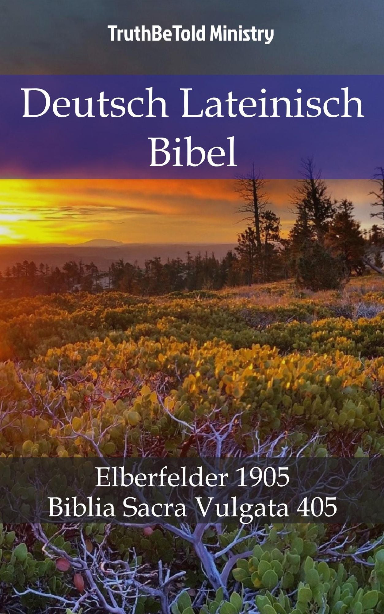 Deutsch Lateinisch Bibel: Elberfelder 1905 - Biblia Sacra Vulgata 405