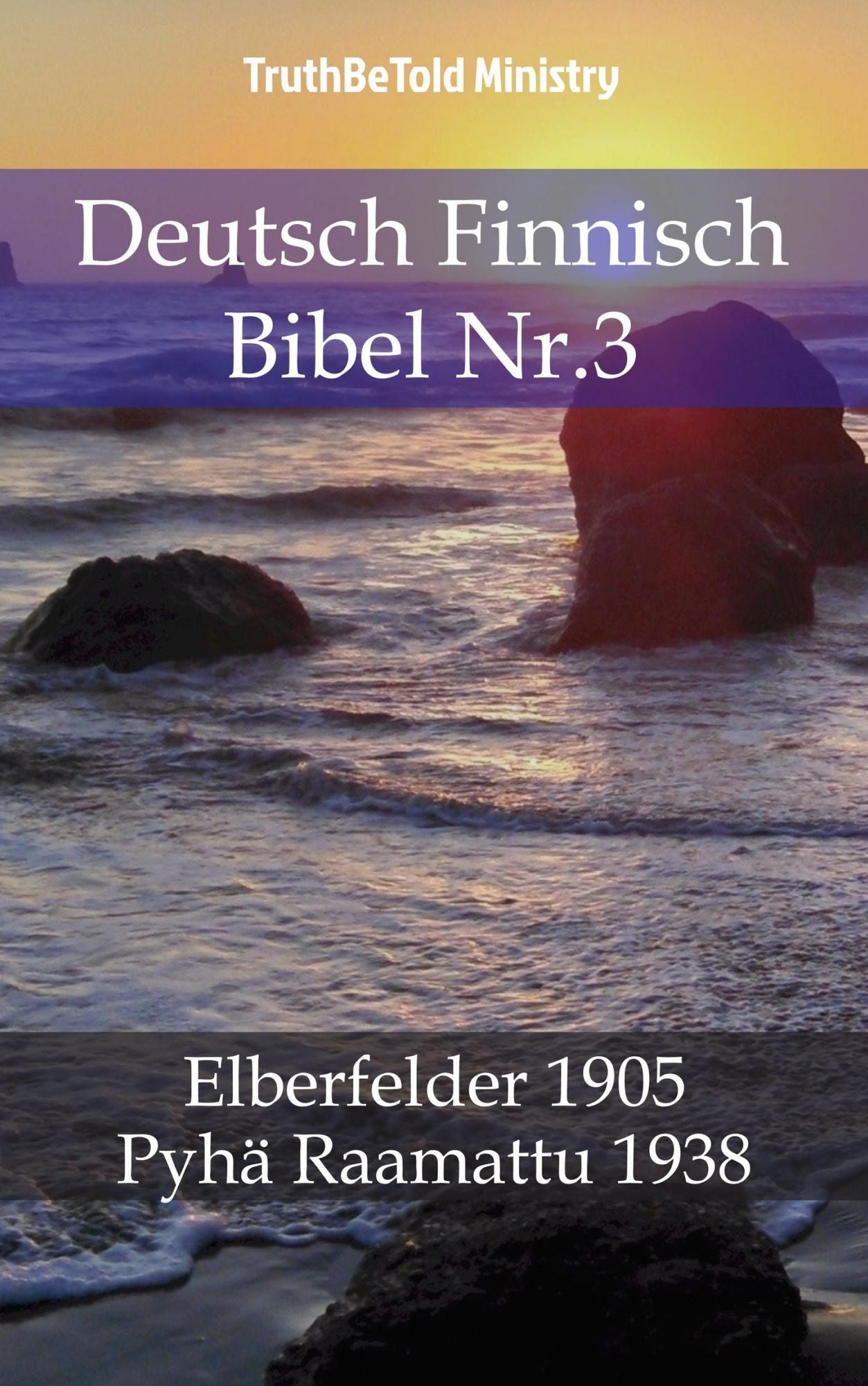 Deutsch Finnisch Bibel Nr.3: Elberfelder 1905 - Pyhä Raamattu 1938