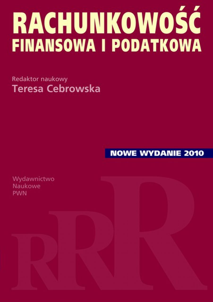 Rachunkowosc finansowa i podatkowa