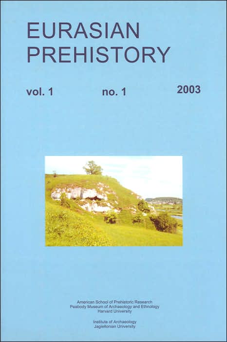 Eurasian Prehistory (Vol. 1, No. 1)