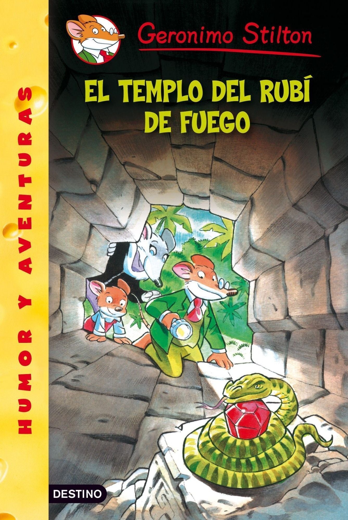 El templo del rubí de fuego: Geronimo Stilton 48