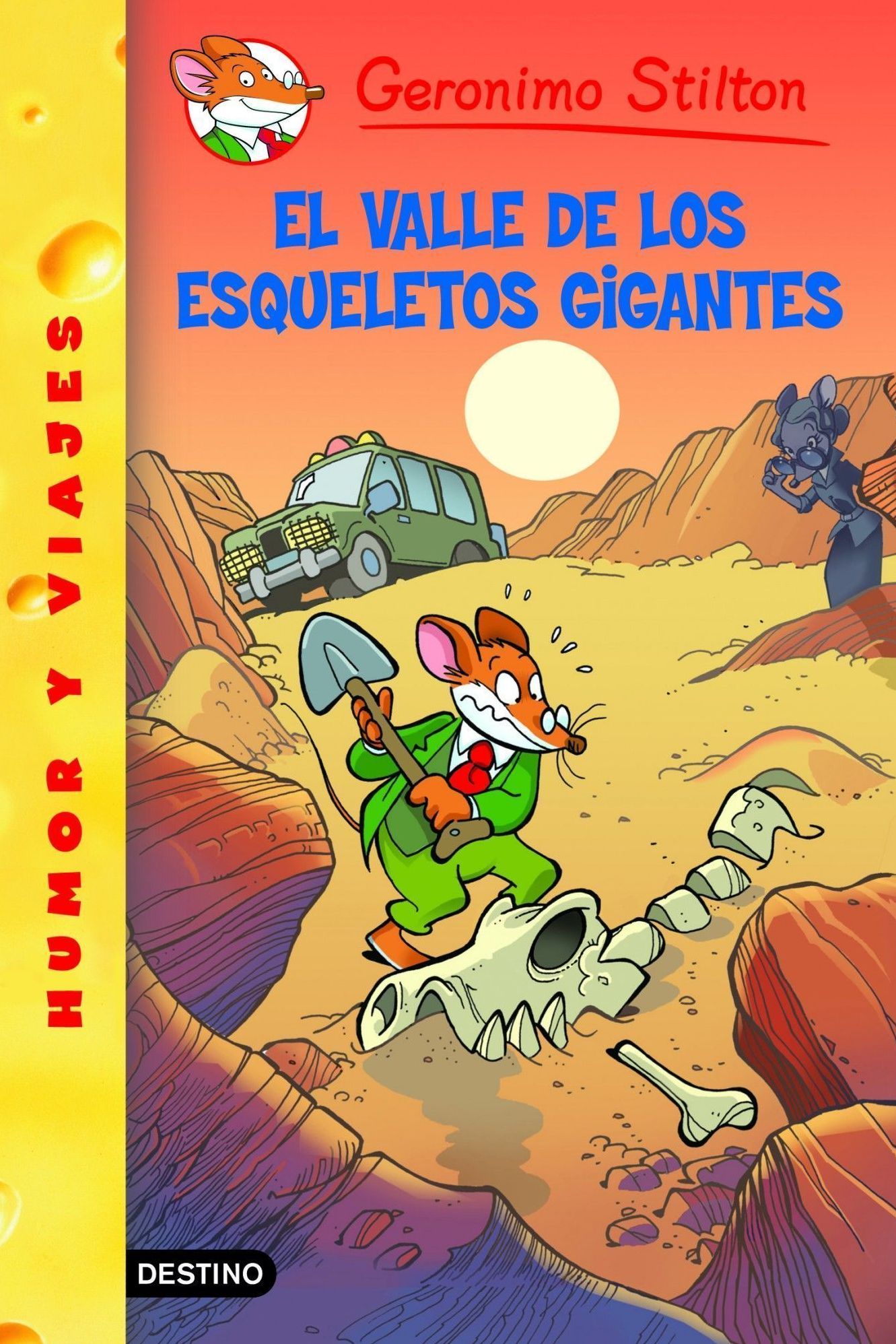 El valle de los esqueletos gigantes: Geronimo Stilton 44