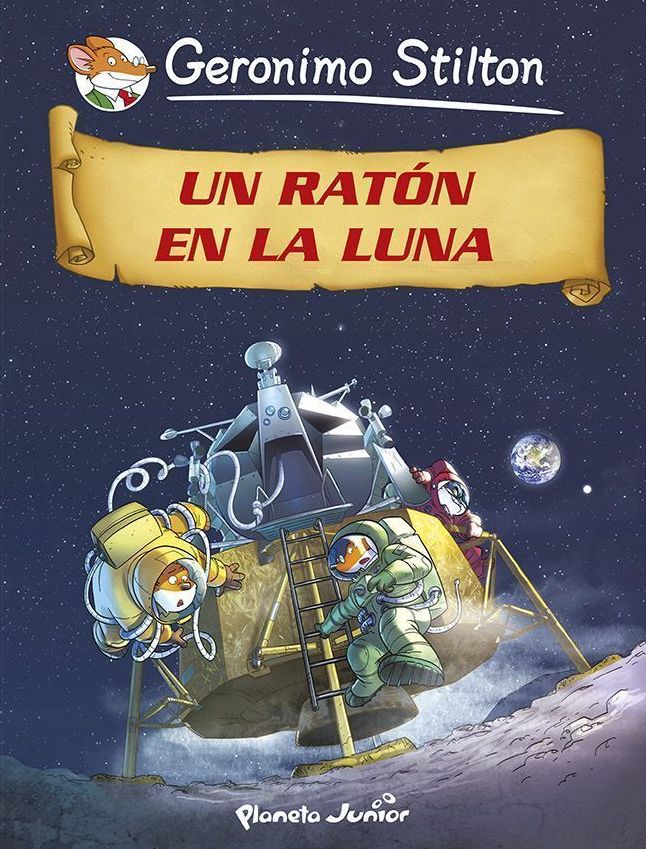 Un ratón en la Luna: Cómic Geronimo Stilton 14