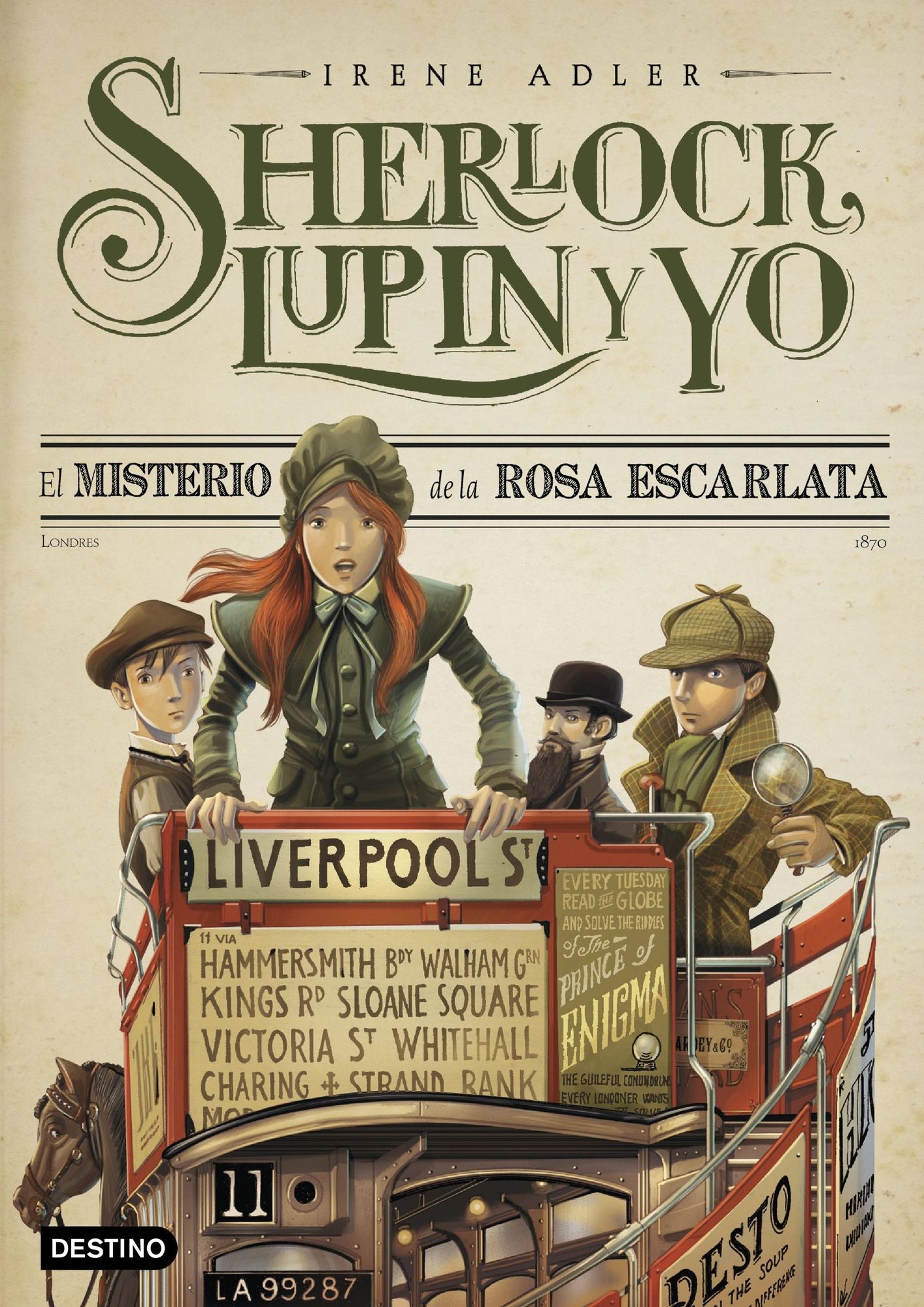 El misterio de la Rosa Escarlata: Sherlock, Lupin y yo 3