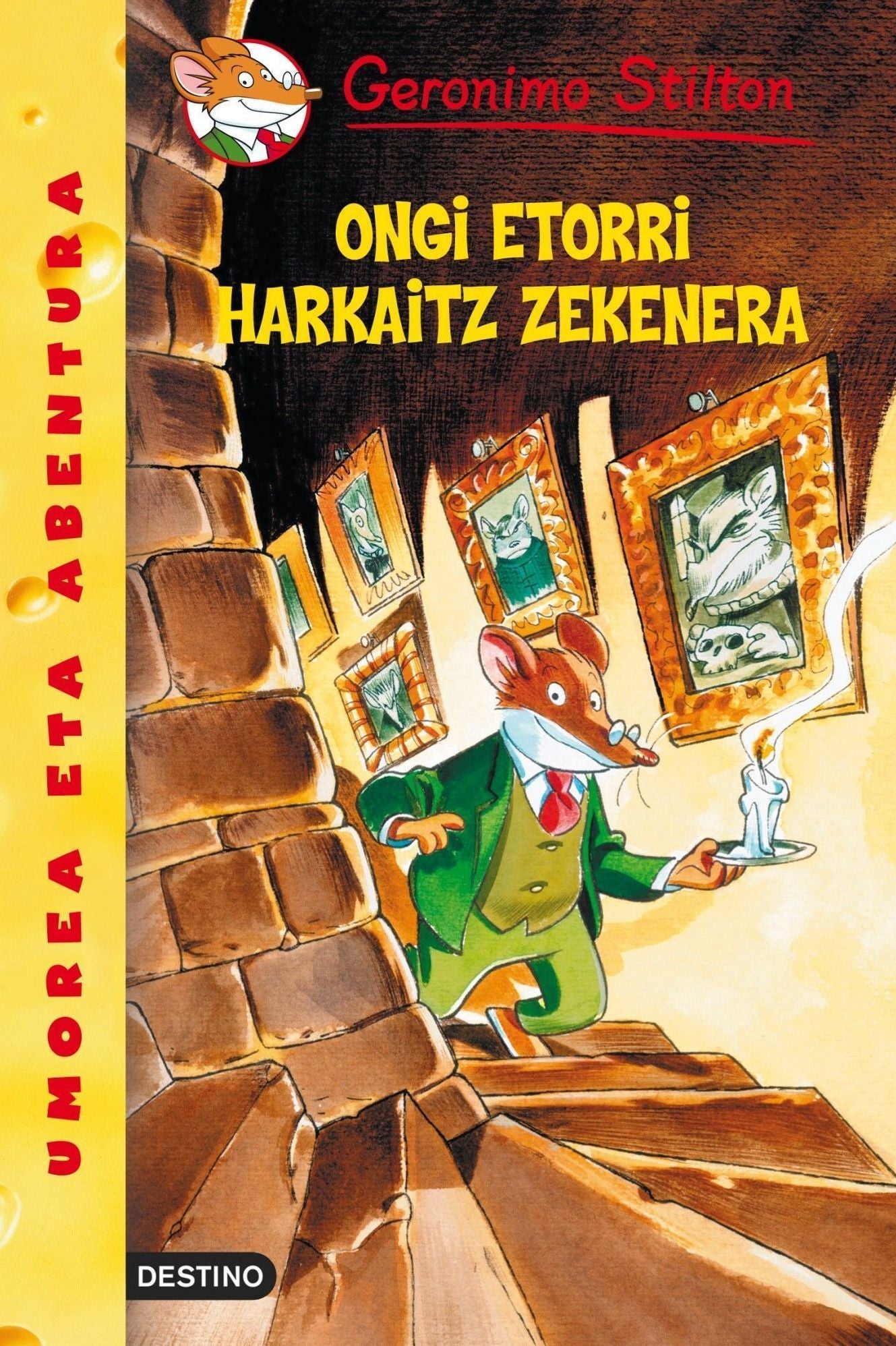 Ongi etorri harkaitz zekenera: Geronimo Stilton Euskera 4