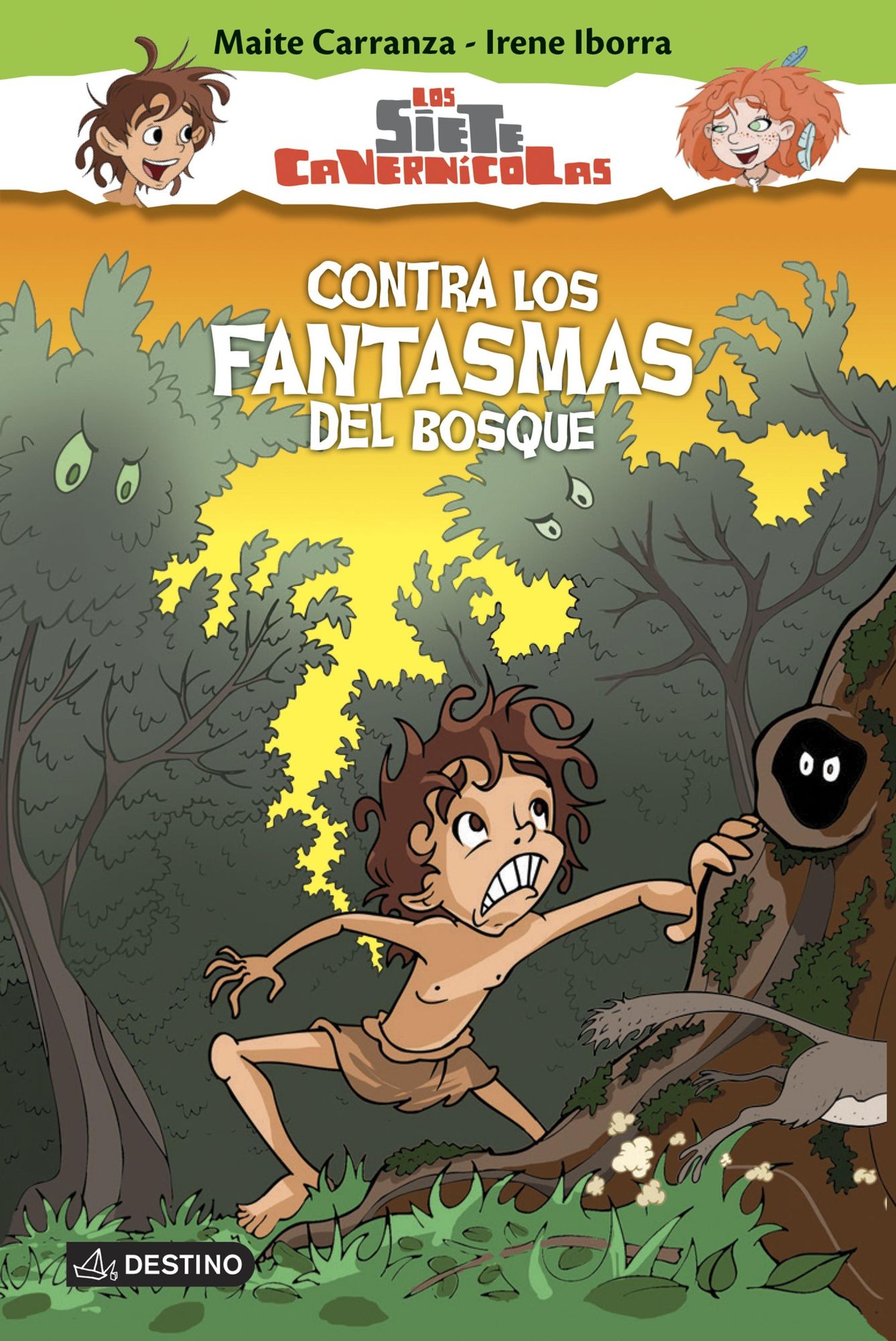 Contra los fantasmas del bosque: Los siete cavernícolas 3