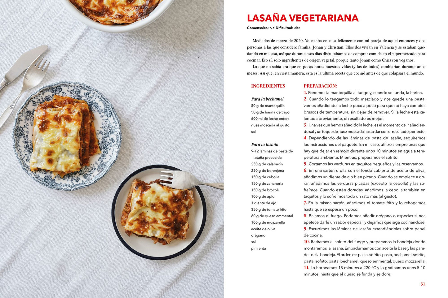 Comer y esas cosas. Recetas diferentes para salir de lo de siempre