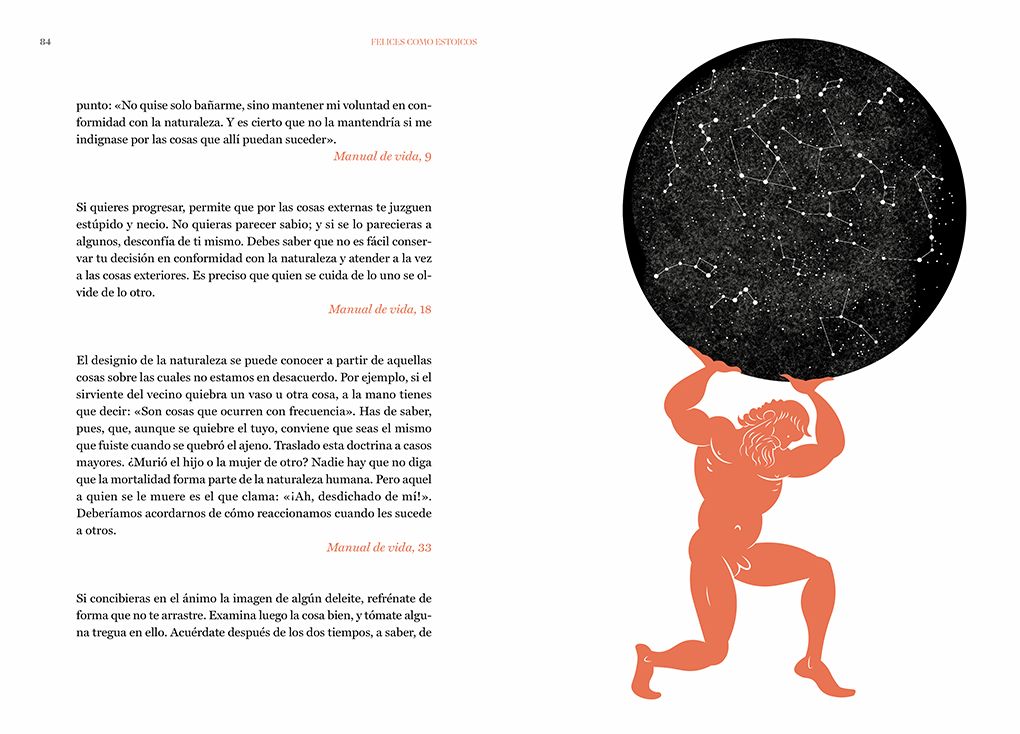 Felices como estoicos (Edición ilustrada) / Happy As Stoics (Illustrated Edition )