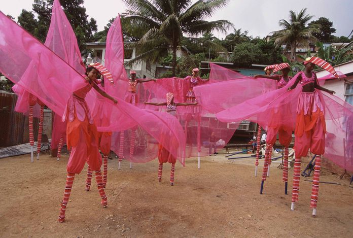 Laura Anderson Barbata: Transcommunality: Interventions and Collaborations in Stilt Dancing Communities
