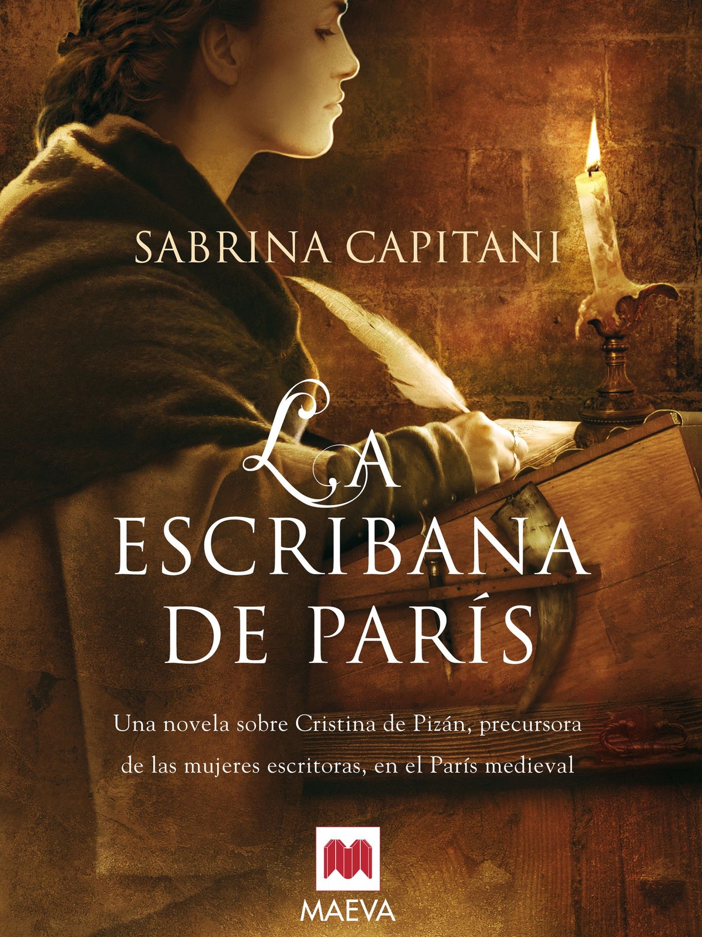 La escribana de París: Una novela sobre Christine de Pizán, precursora de las mujeres escritoras en el París medieval.