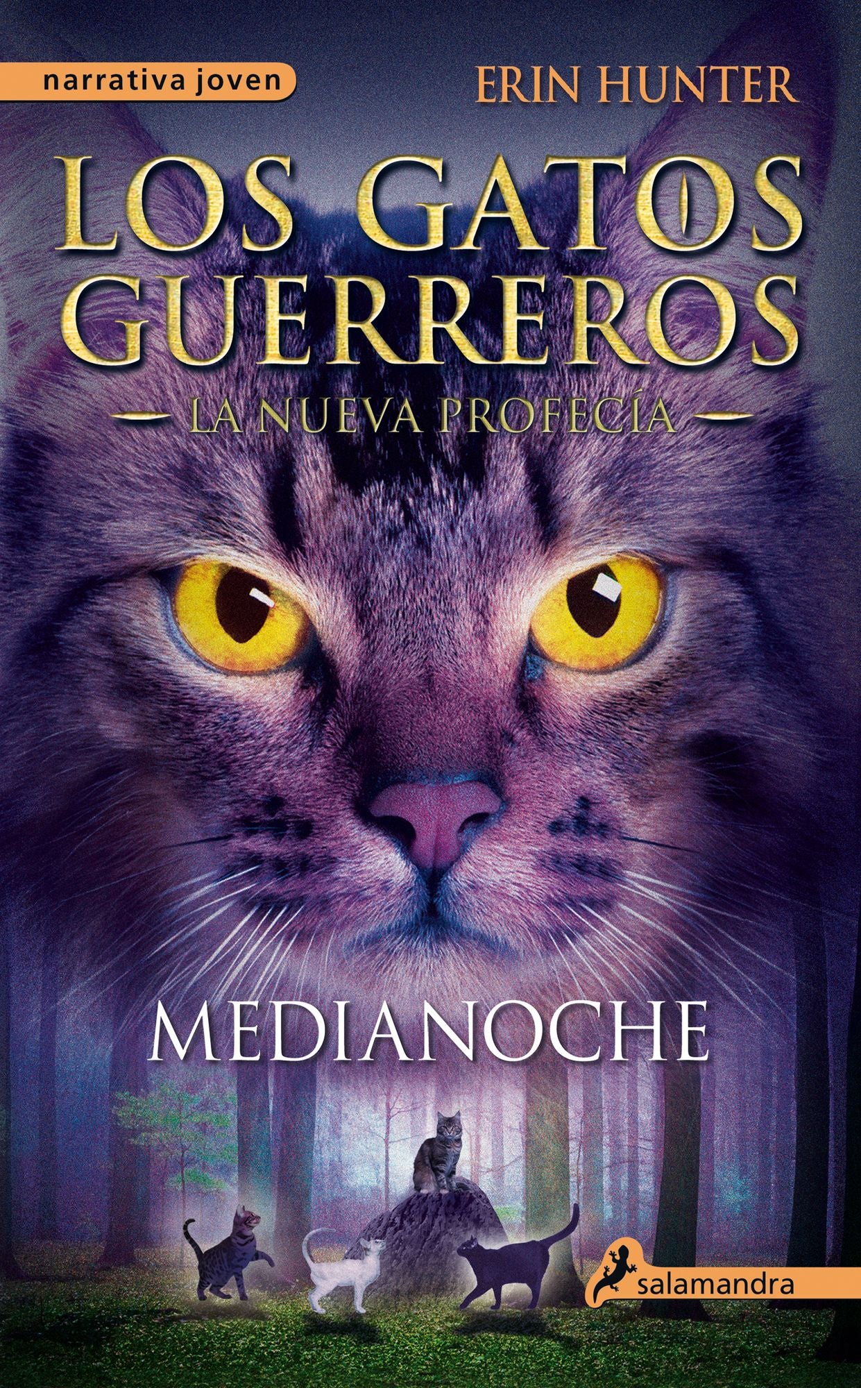 Medianoche (Los gatos guerreros: La nueva profecía 1)