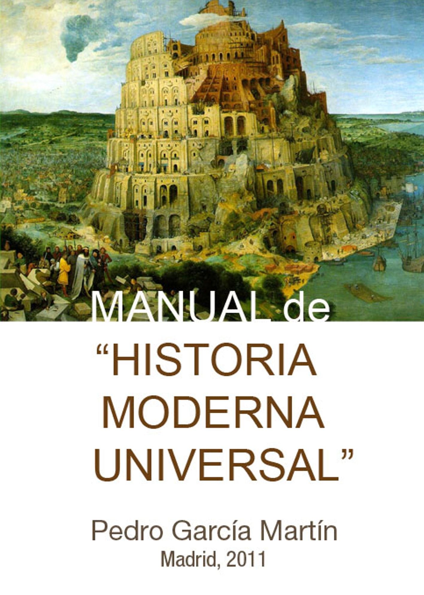 Manual de Historia Moderna Universal