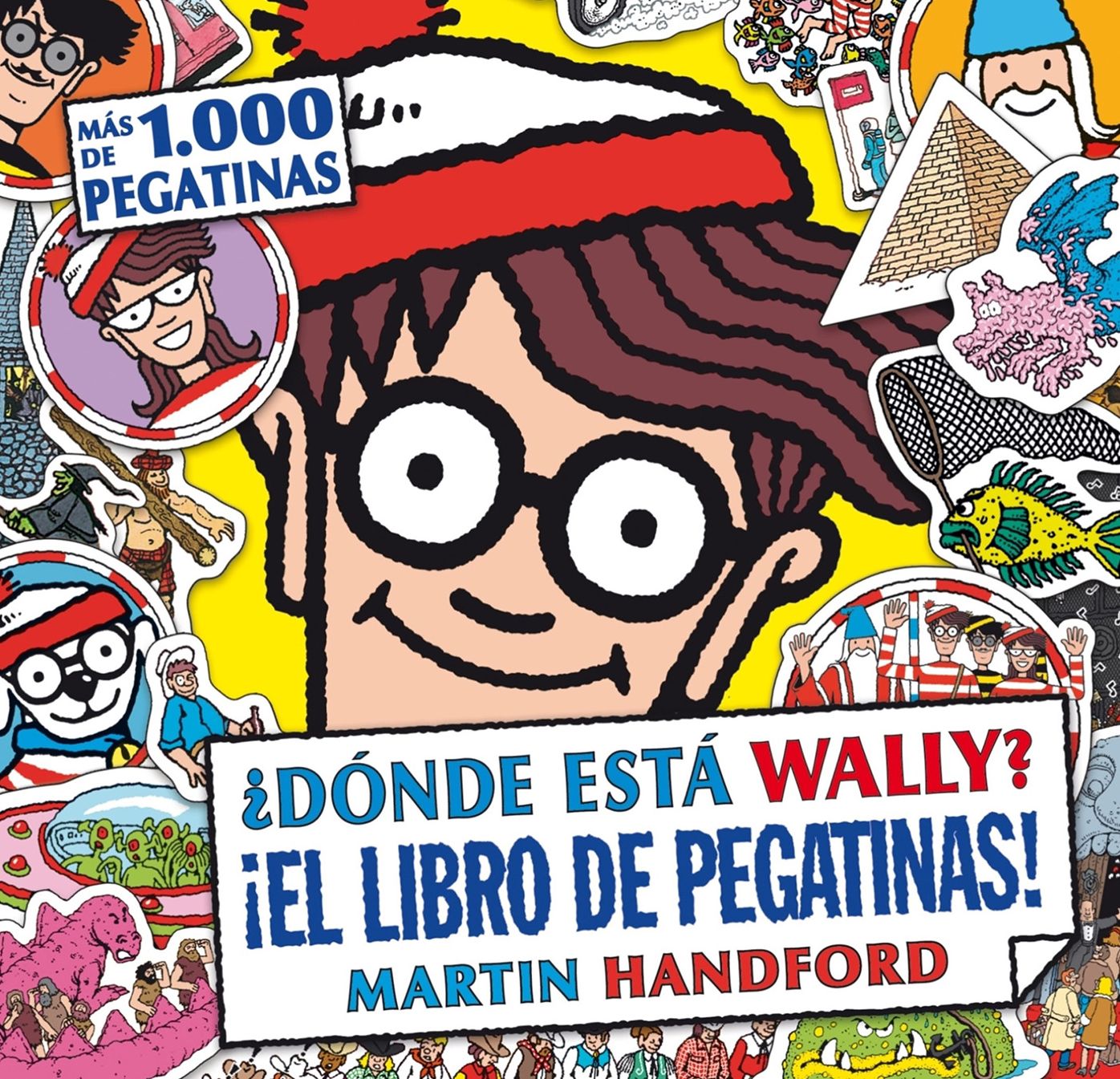 Donde esta Wally? El libro de pegatinas!