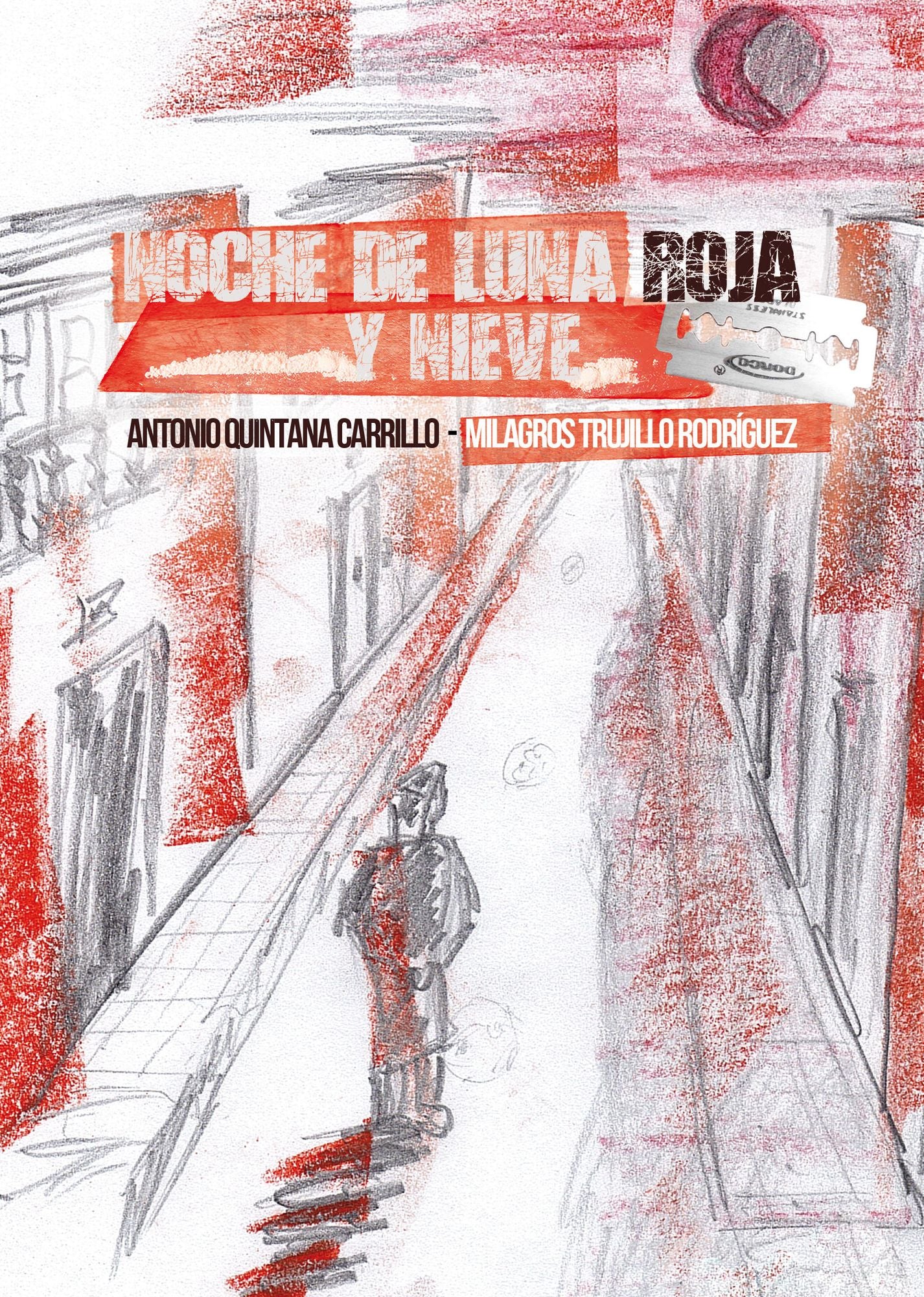 NOCHE DE LUNA ROJA Y NIEVE