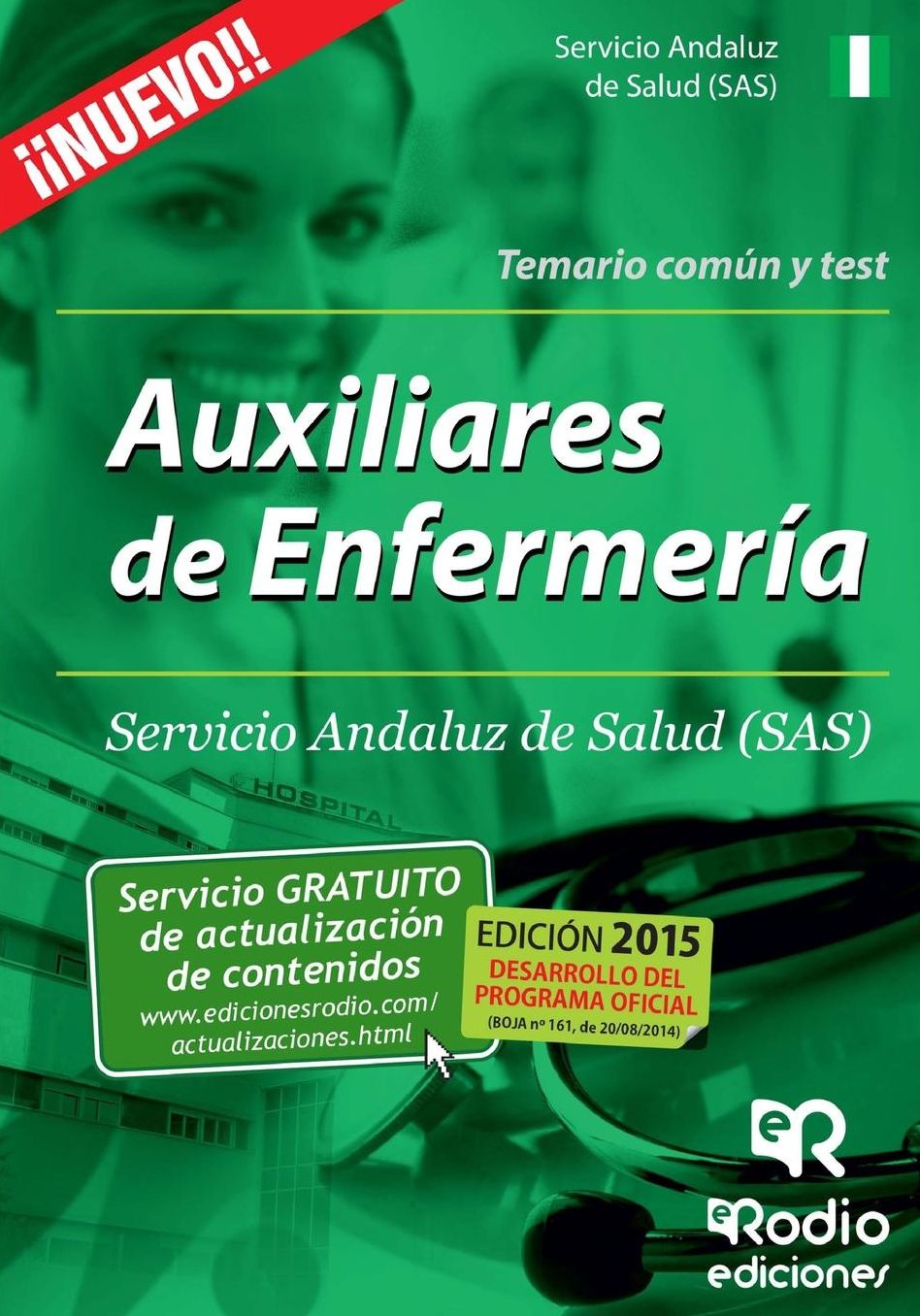 Auxiliares de Enfermería del SAS. Temario común y test