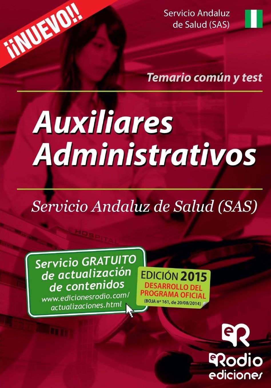 Auxiliares Administrativos SAS. Temario común y Test