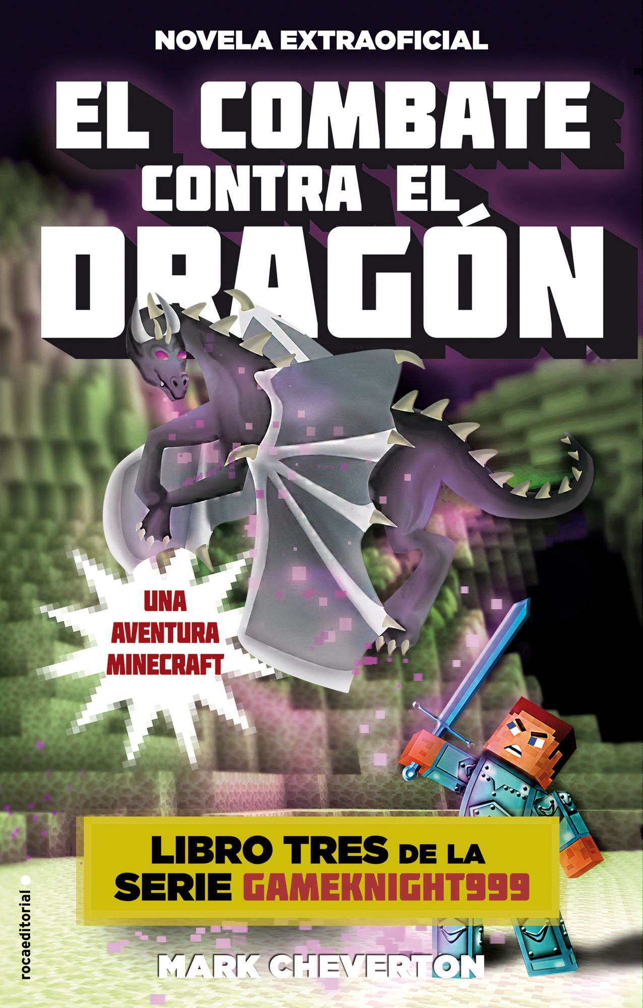 El combate contra el dragón: Una aventura Minecraft