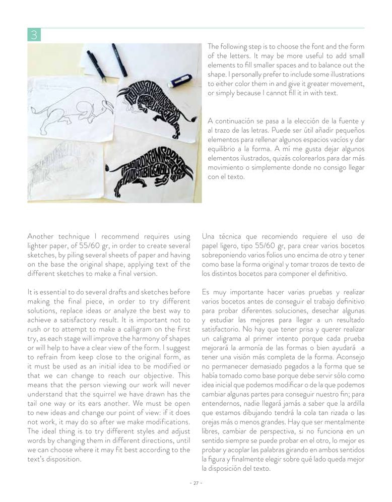 Words into Shapes: The Graphic Art of Calligram