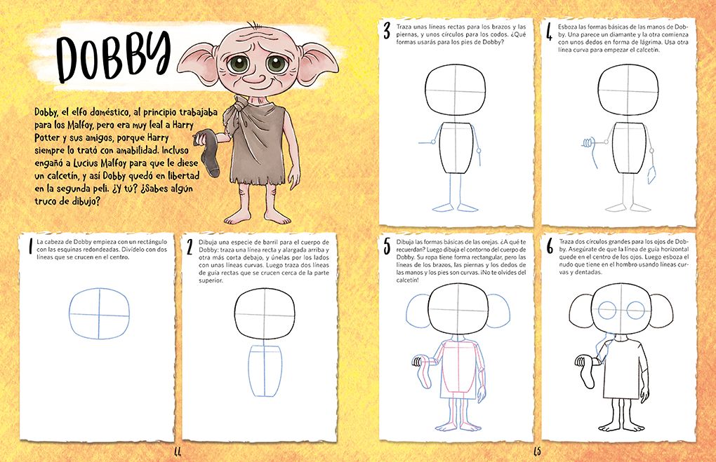 Aprende a dibujar con Harry Potter (El libro oficial). Inspirado en las película s / The Official Harry Potter How-to-Draw