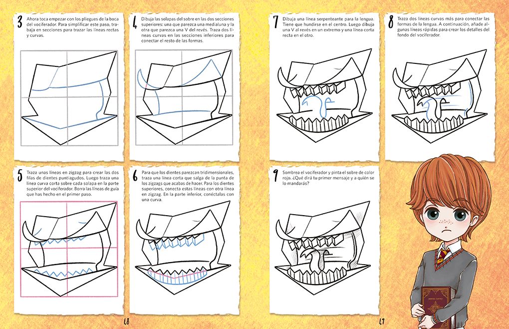Aprende a dibujar con Harry Potter (El libro oficial). Inspirado en las película s / The Official Harry Potter How-to-Draw
