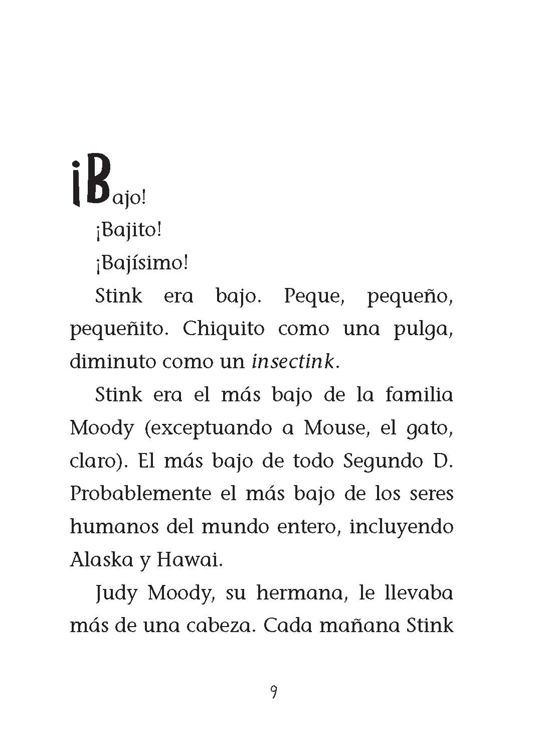 Stink 1. El increíble niño menguante