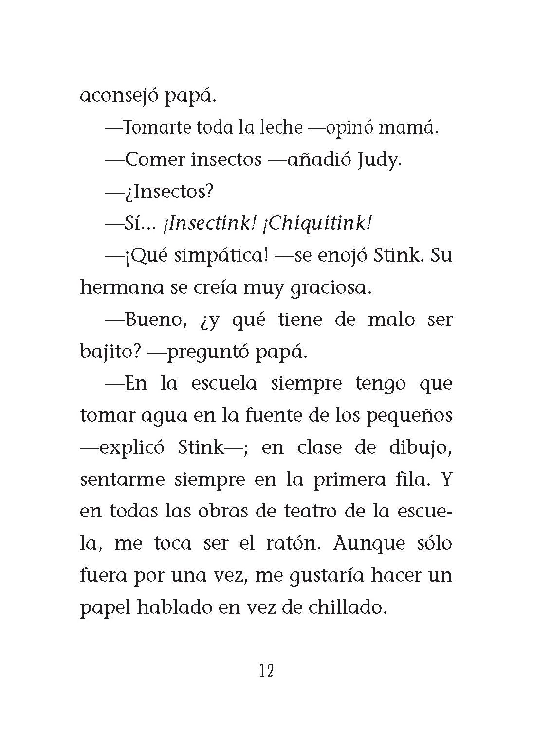 Stink 1. El increíble niño menguante
