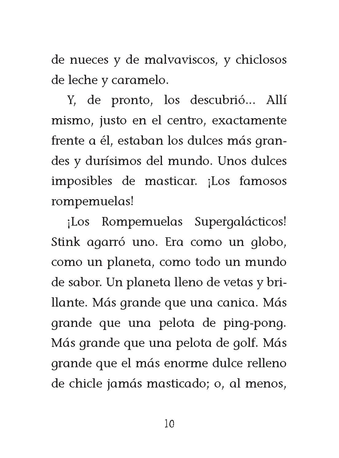 Stink 2. El increíble Rompemandíbulas Supergaláctico