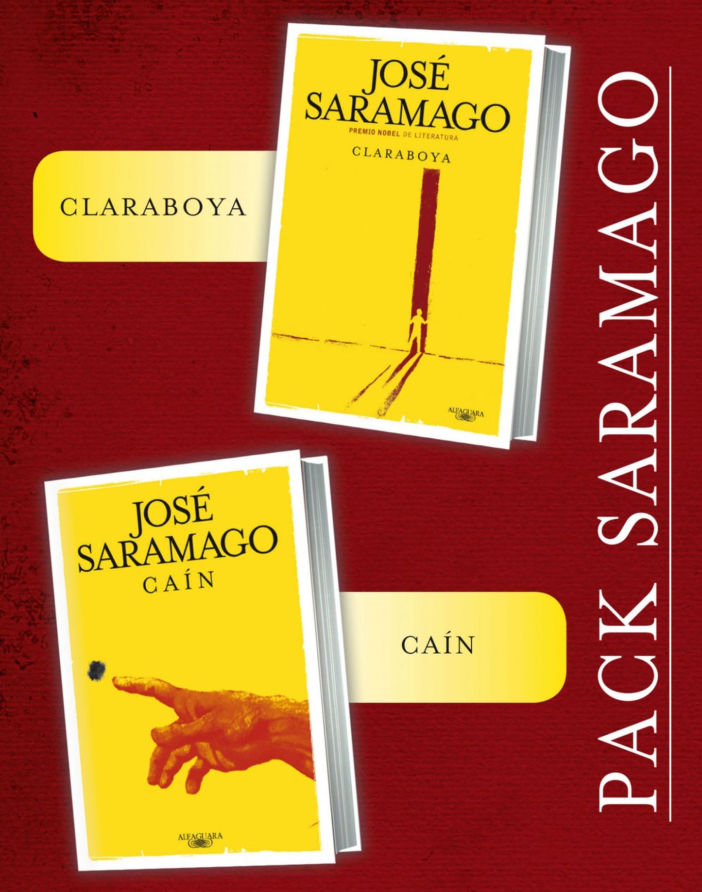 Biblioteca Saramago II (Pack Ebook 2 títulos: Claraboya y Caín)