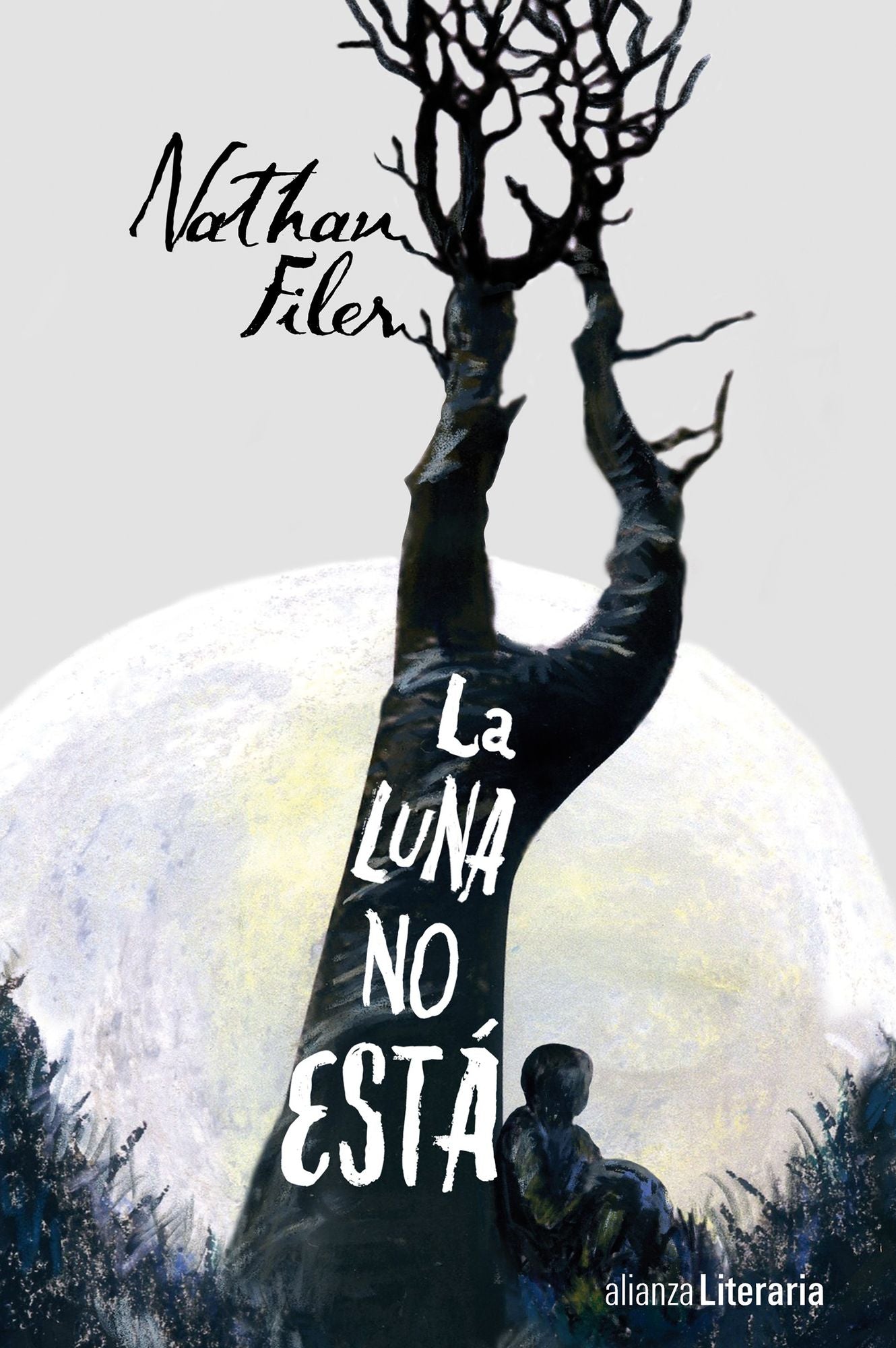 La luna no está