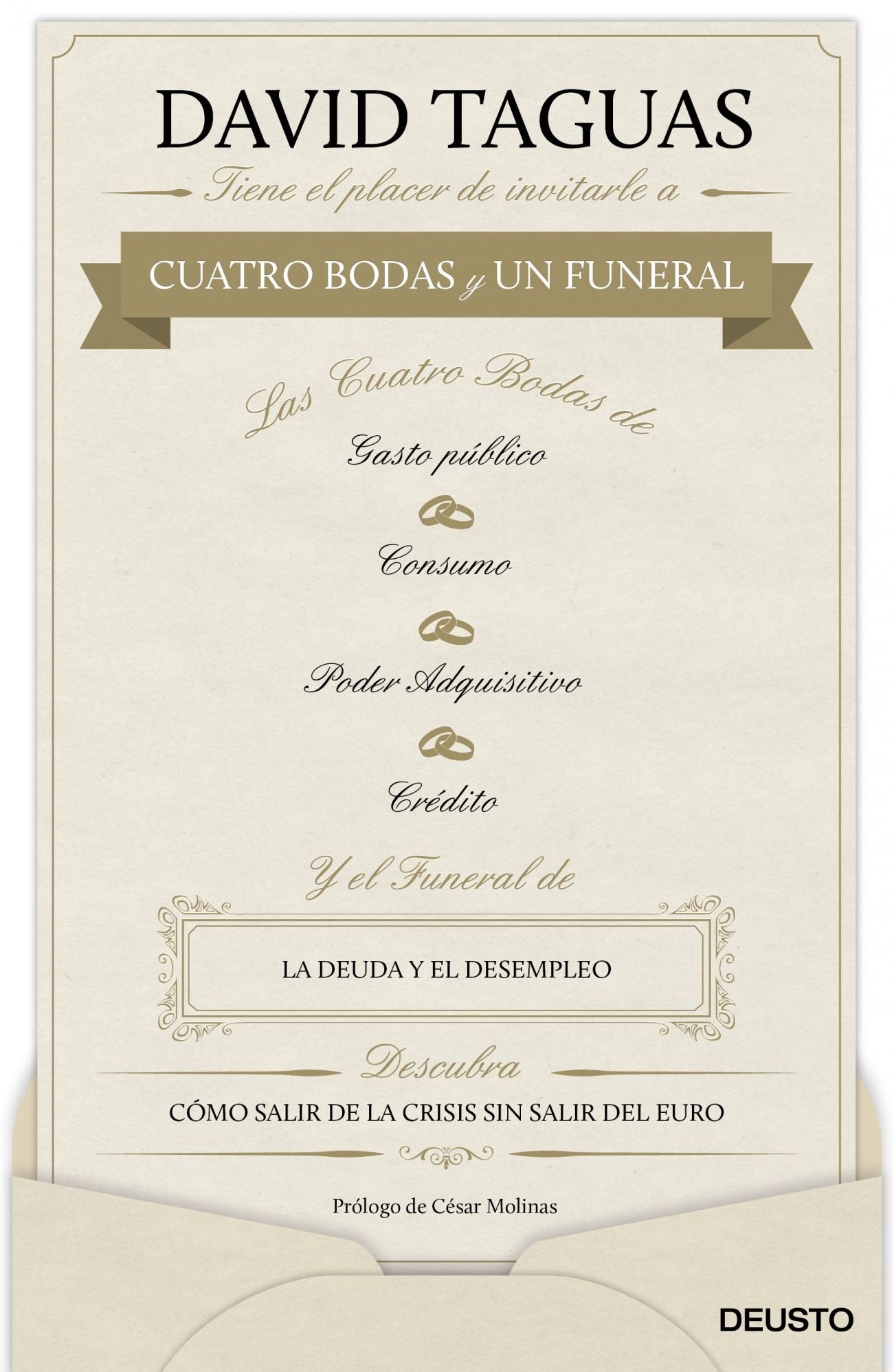 Cuatro bodas y un funeral: Cómo salir de la crisis sin salir del euro