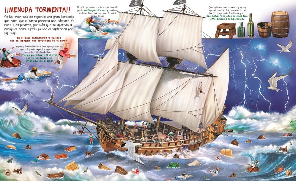 Busca los piratas