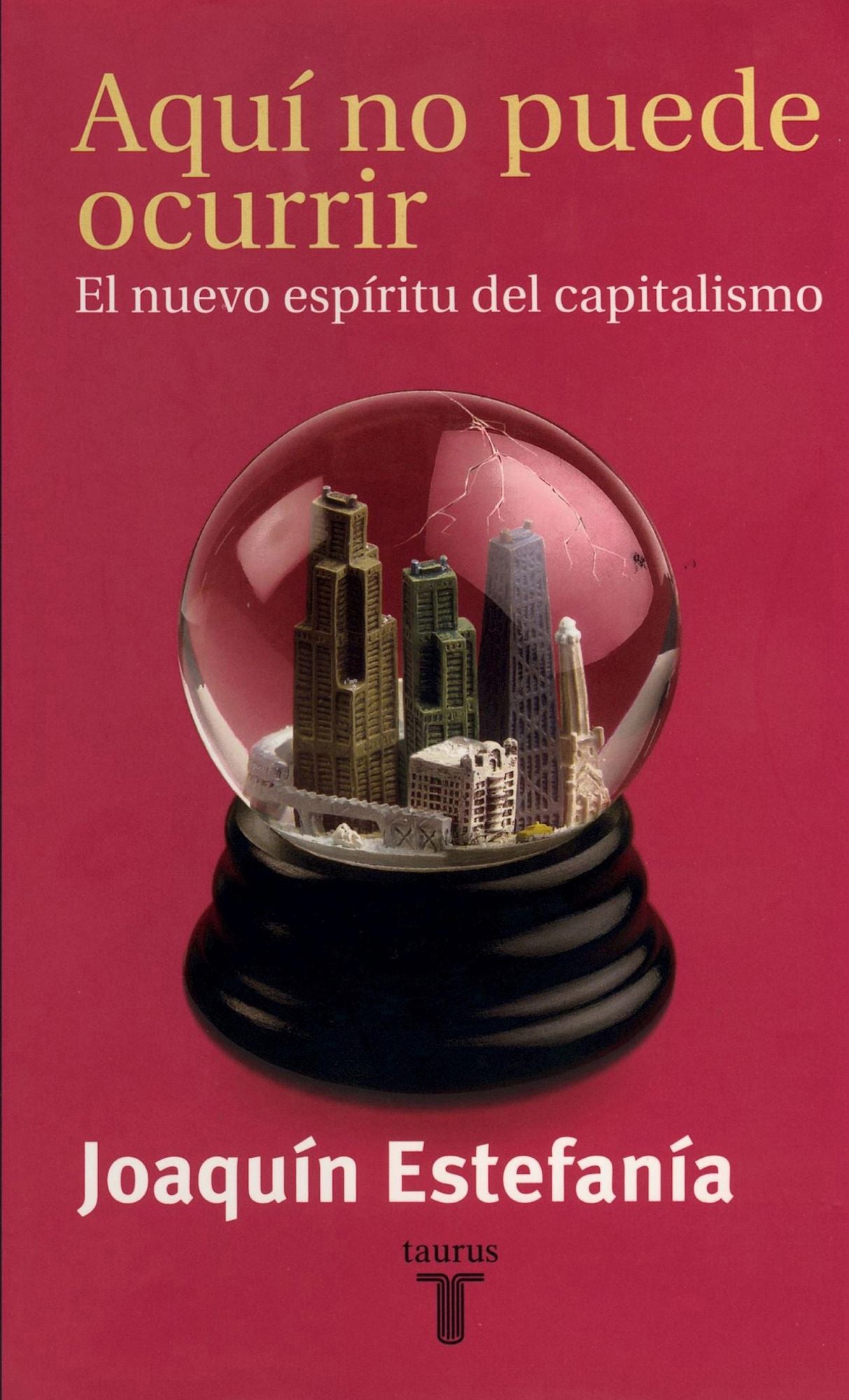 Aquí no puede ocurrir: El nuevo espíritu del capitalismo