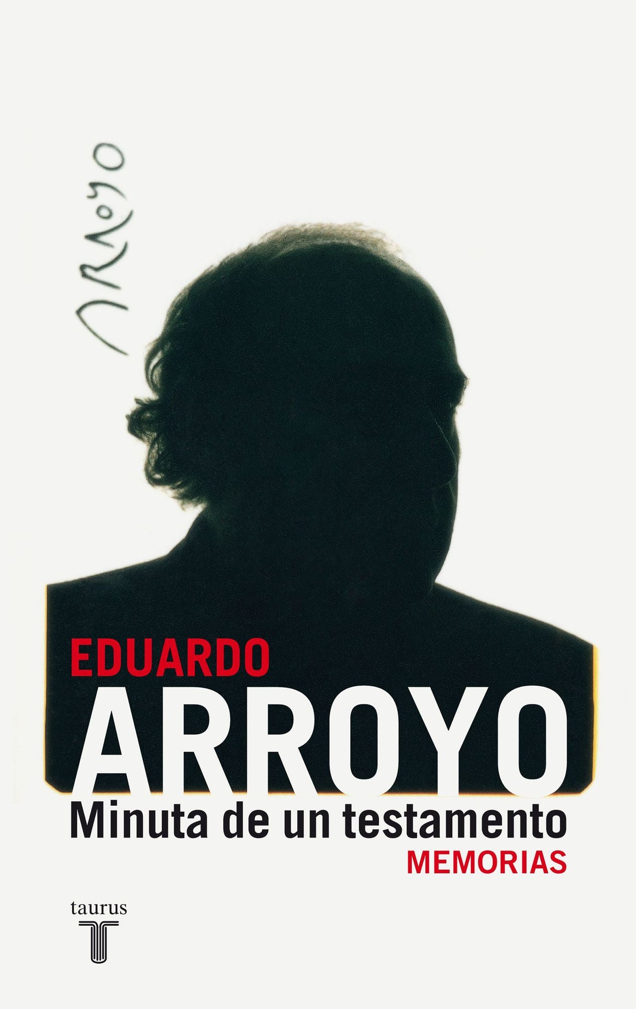 Minuta de un testamento: Memorias