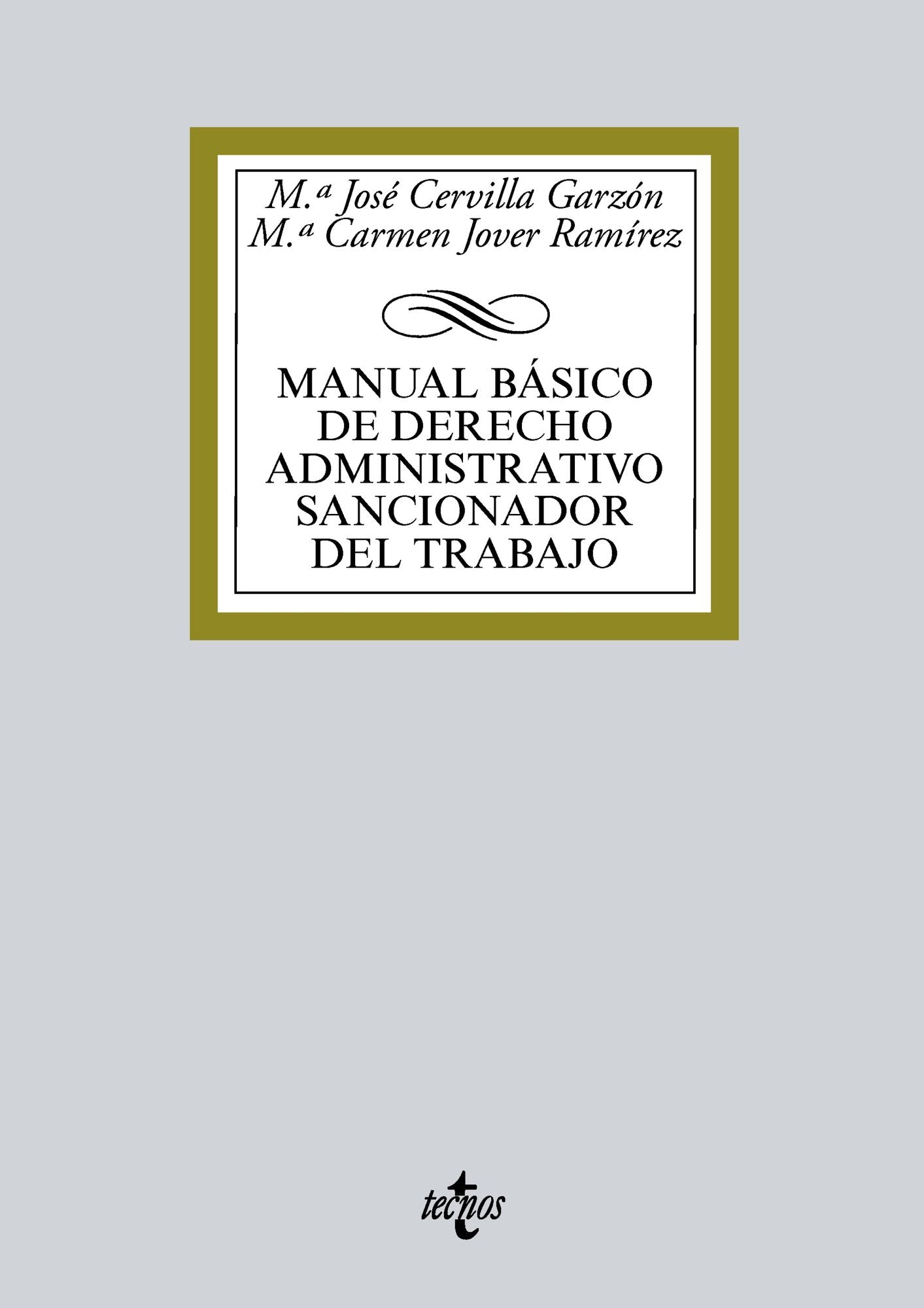 Manual básico de Derecho administrativo sancionador del trabajo