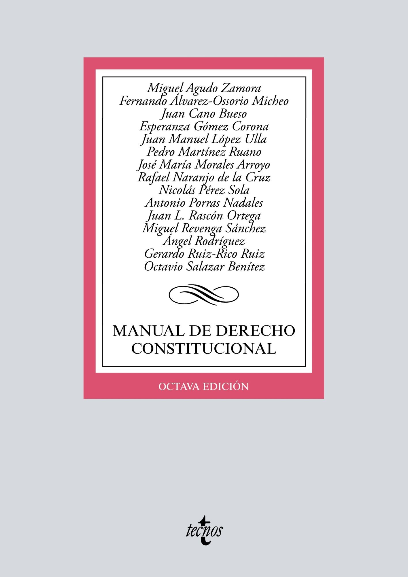 Manual de Derecho Constitucional