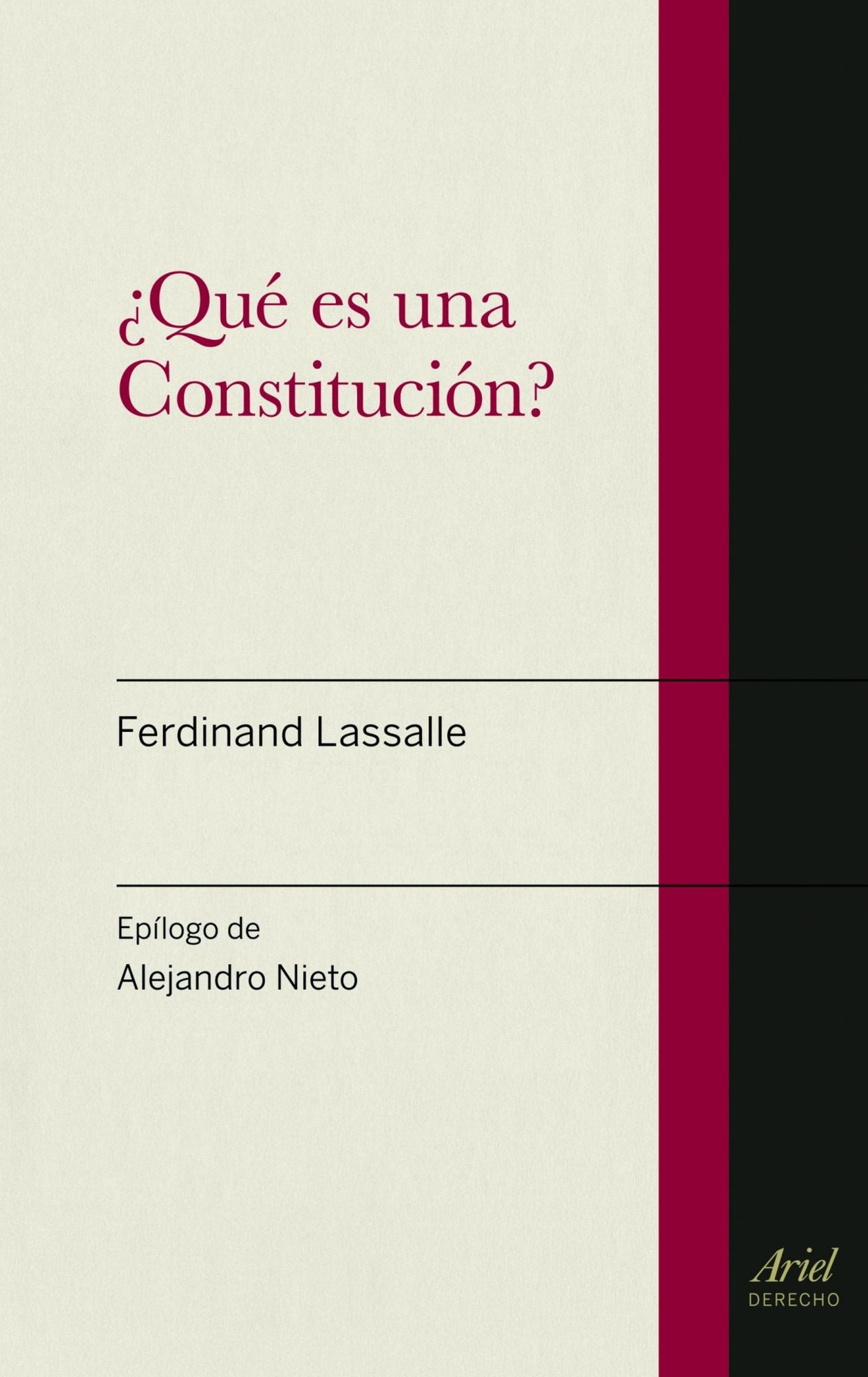 Qué es una Constitución?