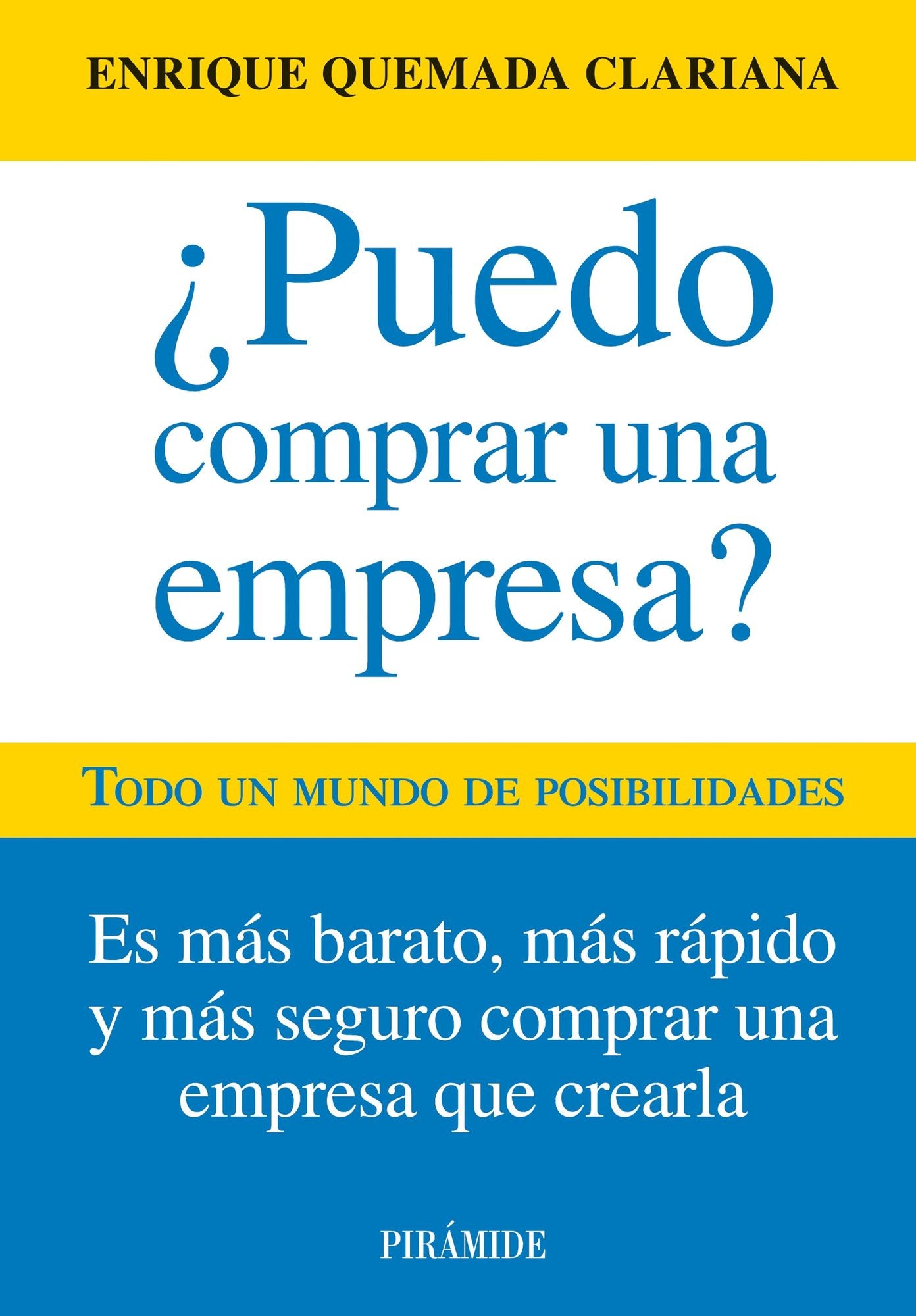 ¿Puedo comprar una empresa?