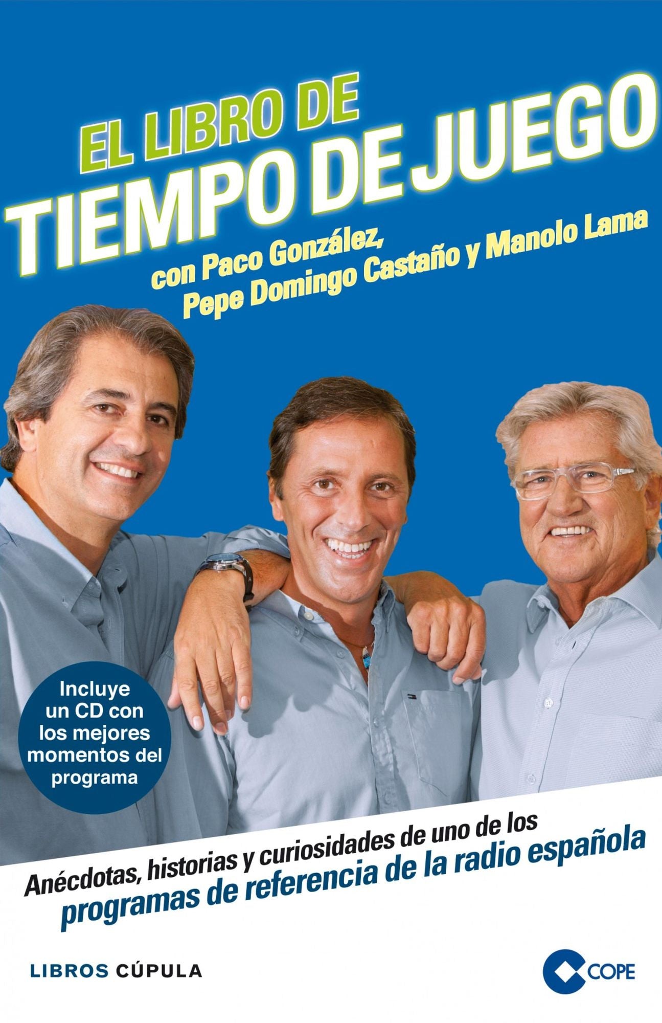 El libro de Tiempo de juego: Anécdotas, historias y curiosidades de uno de los programas de referencia de la radio española