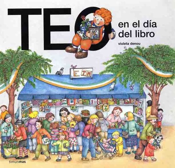 Teo en el día del libro