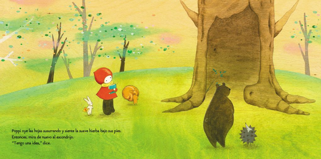 Poppi, La Niï¿½a del Gorro Rojo y La Biblioteca del ï¿½rbol / Red Knit Cap Girl and the Reading Tree