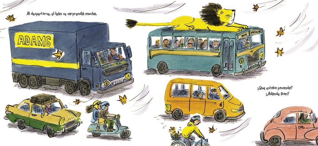 Cï¿½mo Esconder Un Leï¿½n En La Escuela / How to Hide a Lion at School