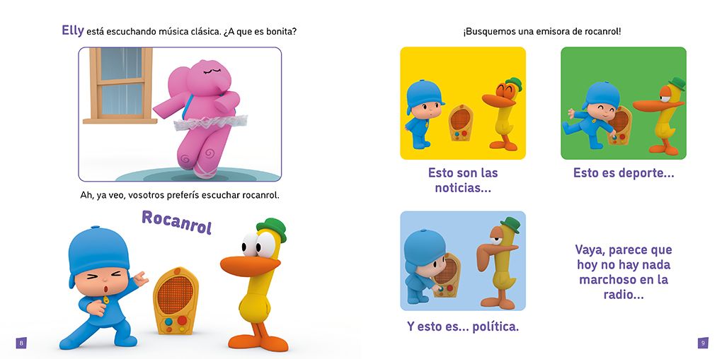 Pocoyó. Un cuento Un día de lluvia