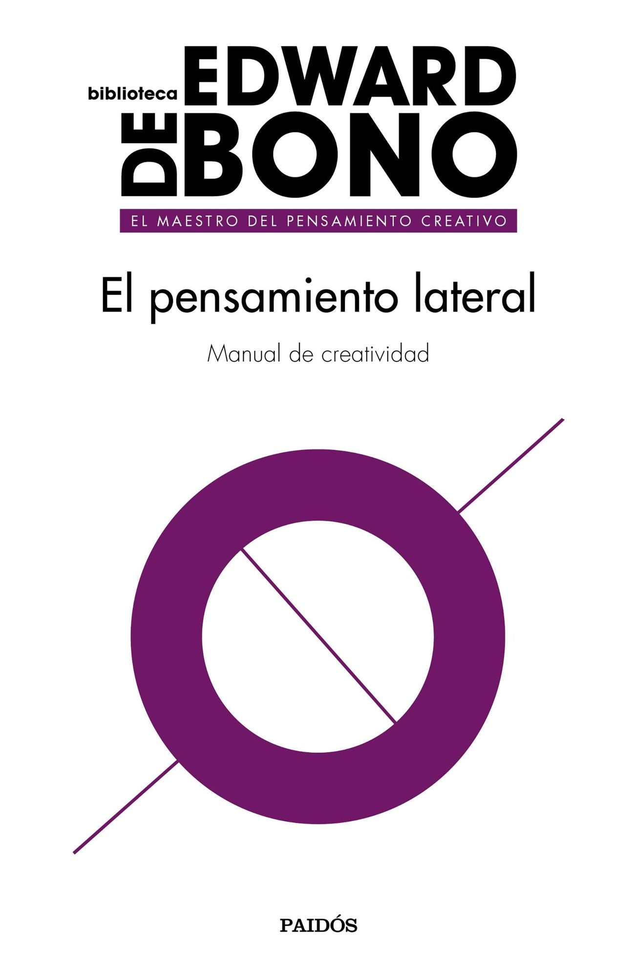 El pensamiento lateral: Manual de creatividad