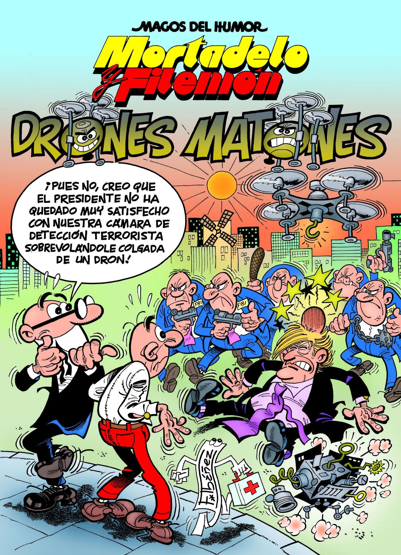 Magos del humor 185. Los drones matones