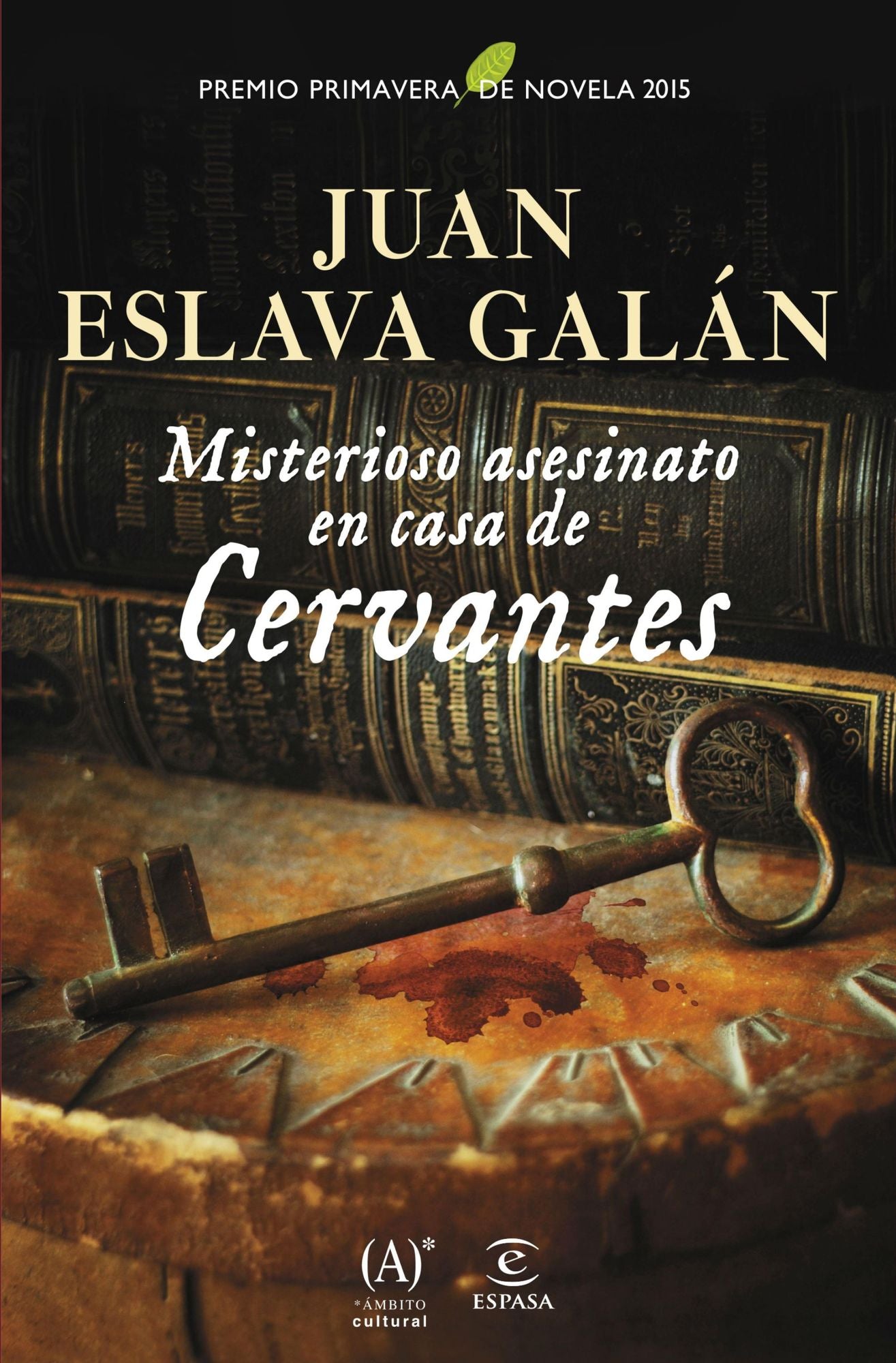 Misterioso asesinato en casa de Cervantes: Premio Primavera de Novela 2015