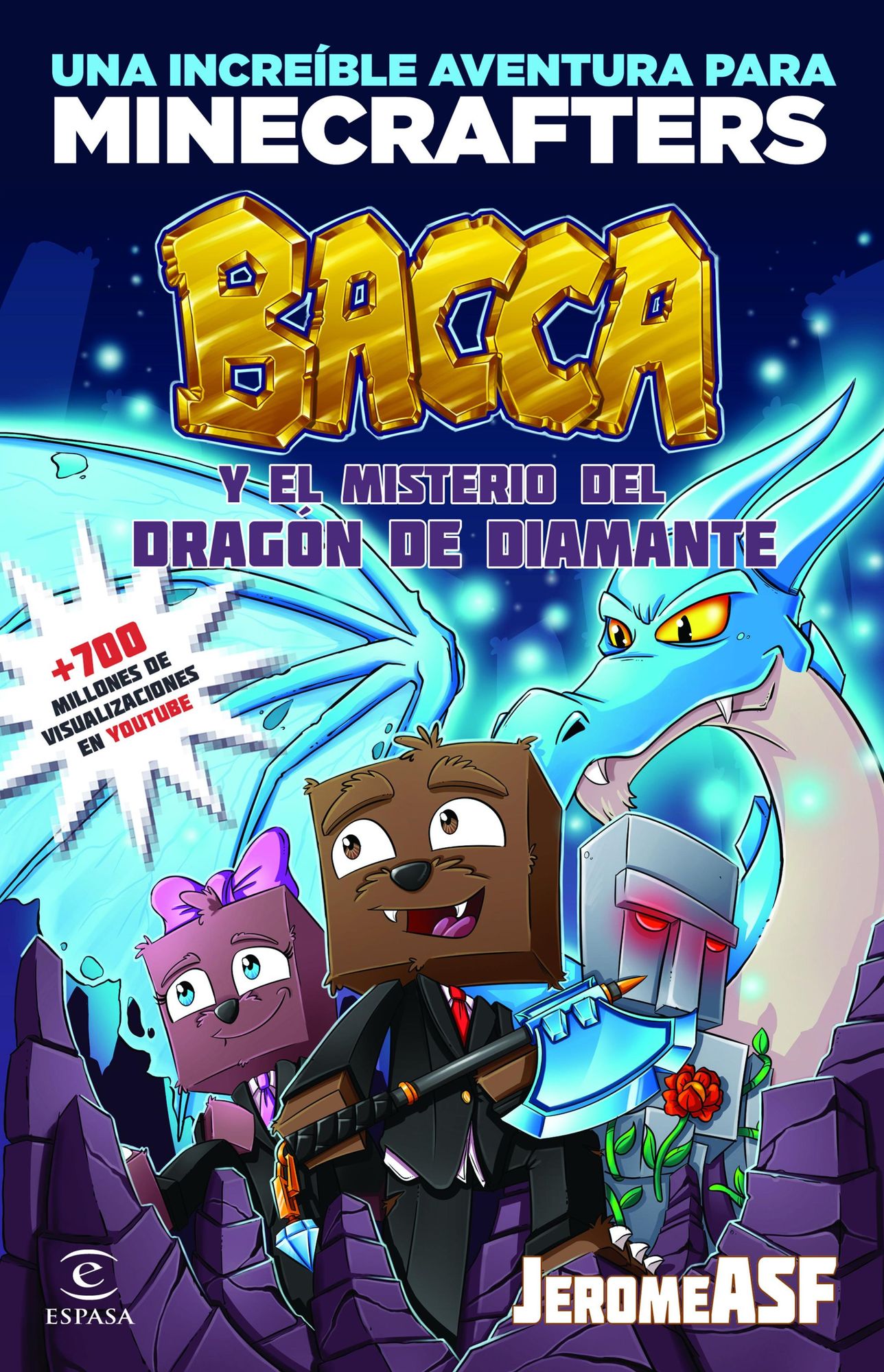 Minecraft. Bacca y el misterio del dragón de diamante