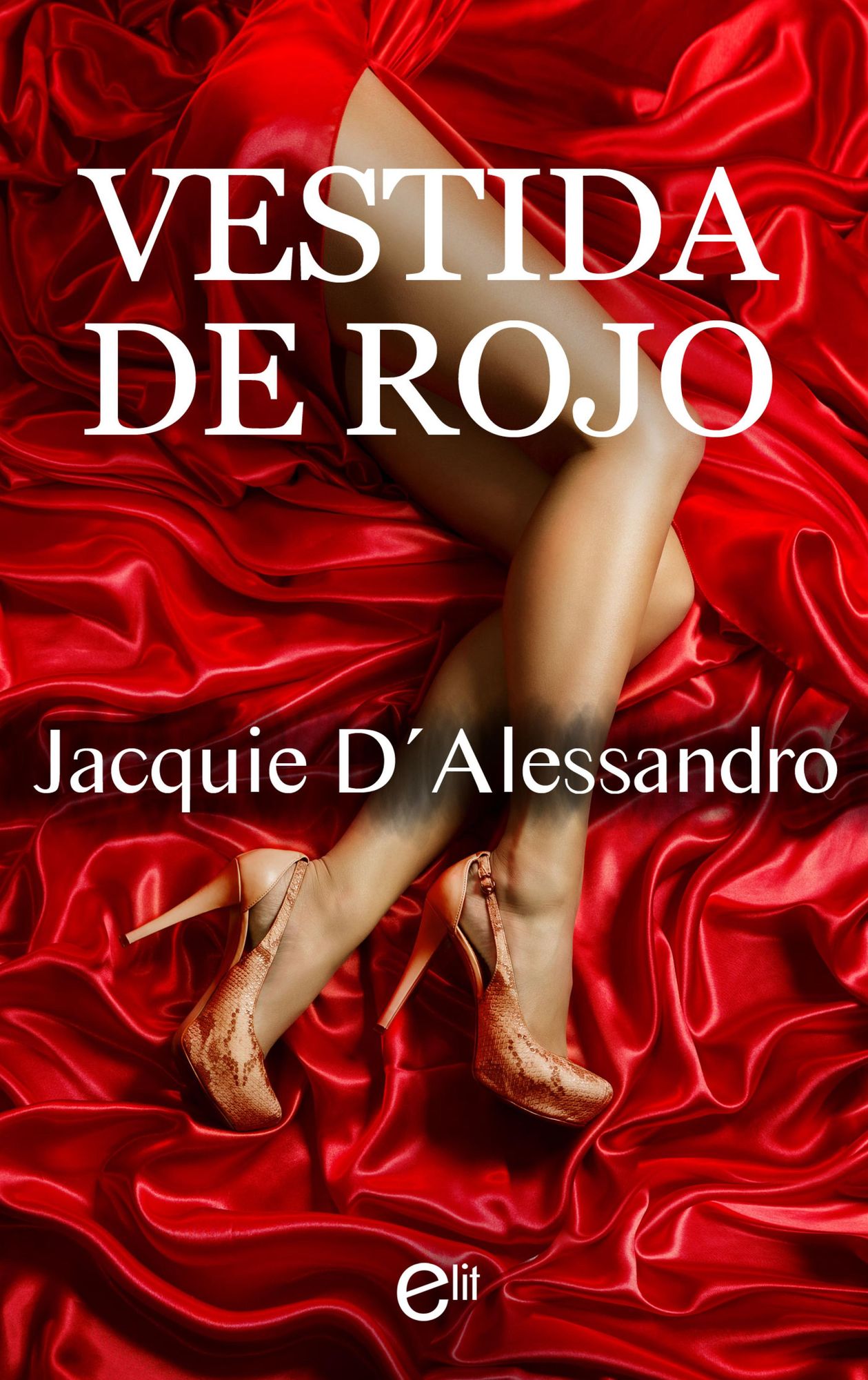 Vestida de rojo