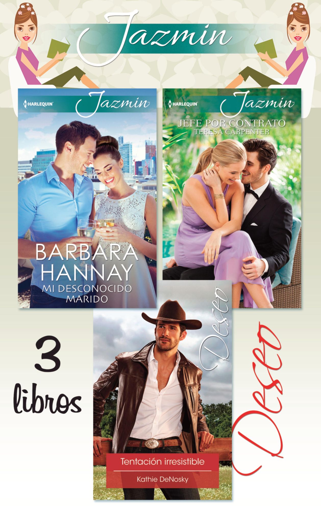 Pack Deseo y Jazmín septiembre 2016