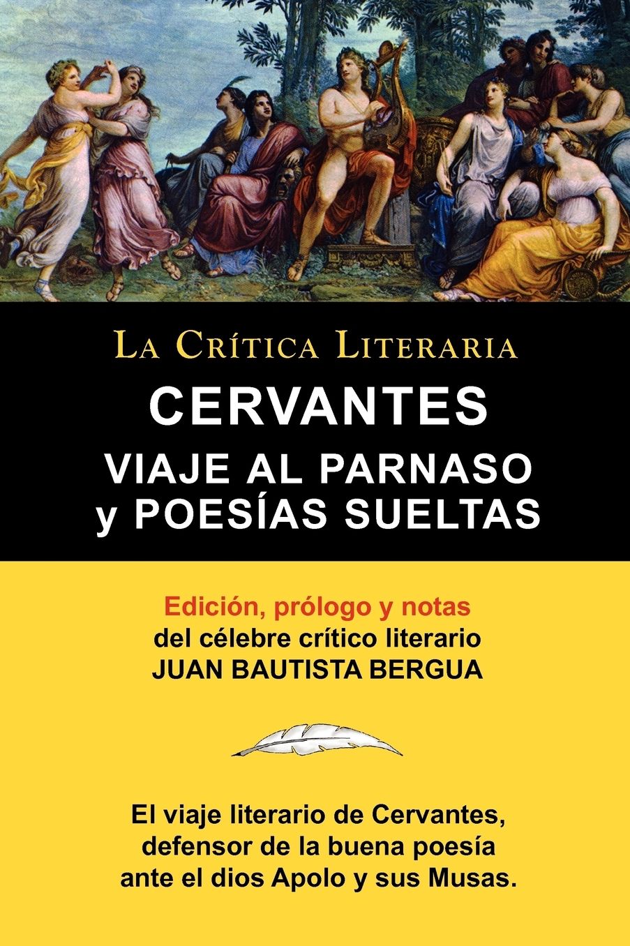 Viaje Al Parnaso Y Poes As Sueltas, Cervantes, Colecci N La Cr Tica Literaria Por El C Lebre Cr Tico Literario Juan Bautista Bergua, Ediciones Ib Ricas